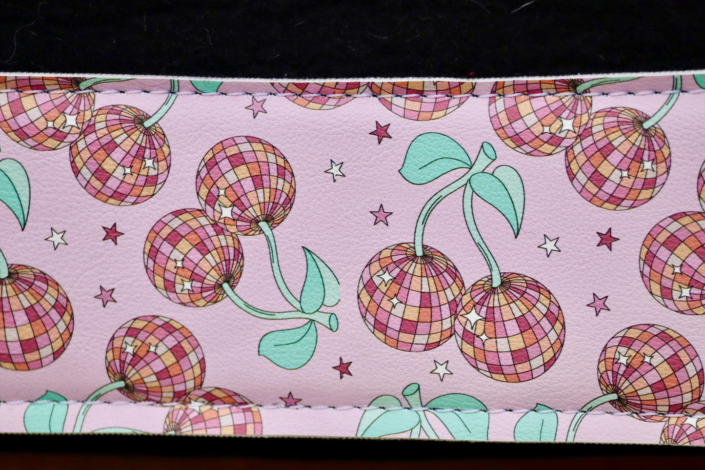 Cherry Groove Wool Saddle Pad