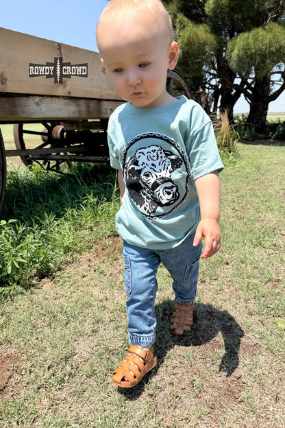 KIDS Happy Hereford Tee- BLUE