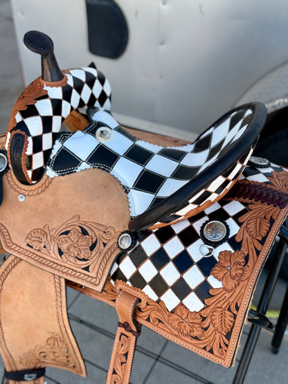 15" Checkmate, Cowgirl Barrel