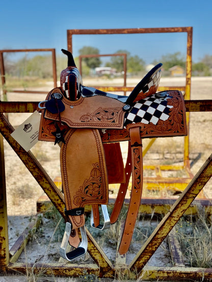 15" Checkmate, Cowgirl Barrel