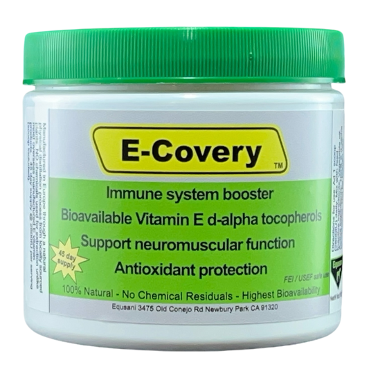 E-Covery – Natural Vitamin E Antioxidant Supplement for Horses