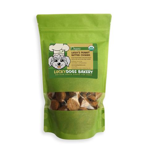 Lucky's Organic Peanut Butter Cookies