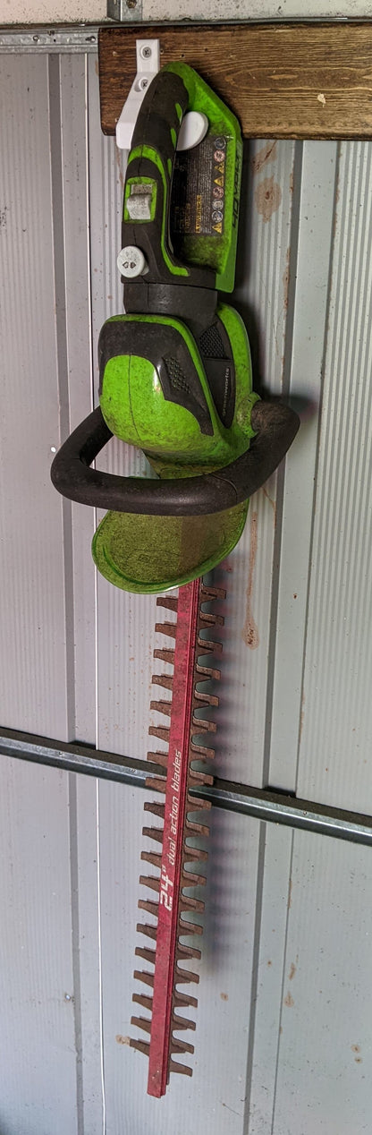 Lawn and Garden Tool Hook - Indoor and Outdoor Safe