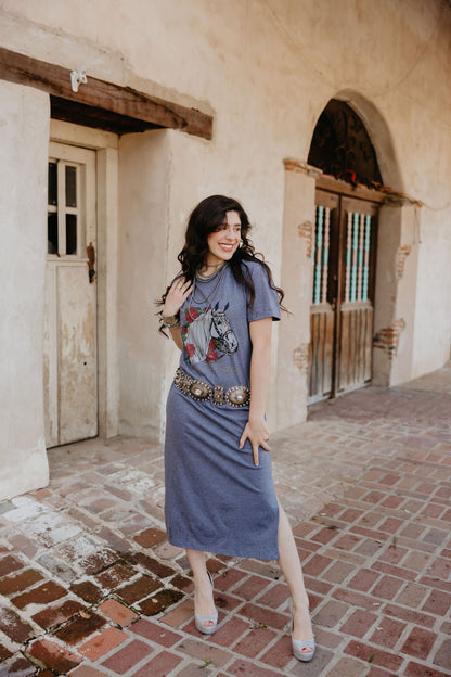 Camarillo White Horses Dress