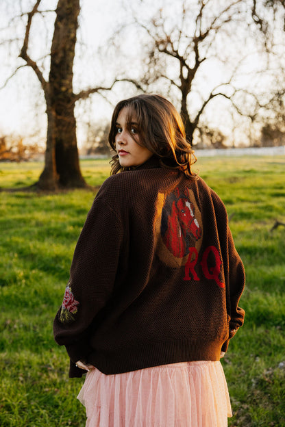 Nana's Rose Garden Sweater