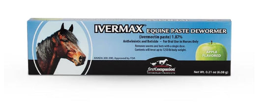 FIRST COMPANION® IVERMAX® (IVERMECTIN) EQUINE PASTE 6.08 G 1/PKG