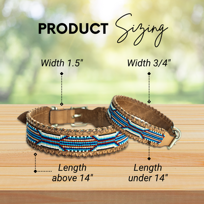 Rio Sambboho dog collar (made to order)