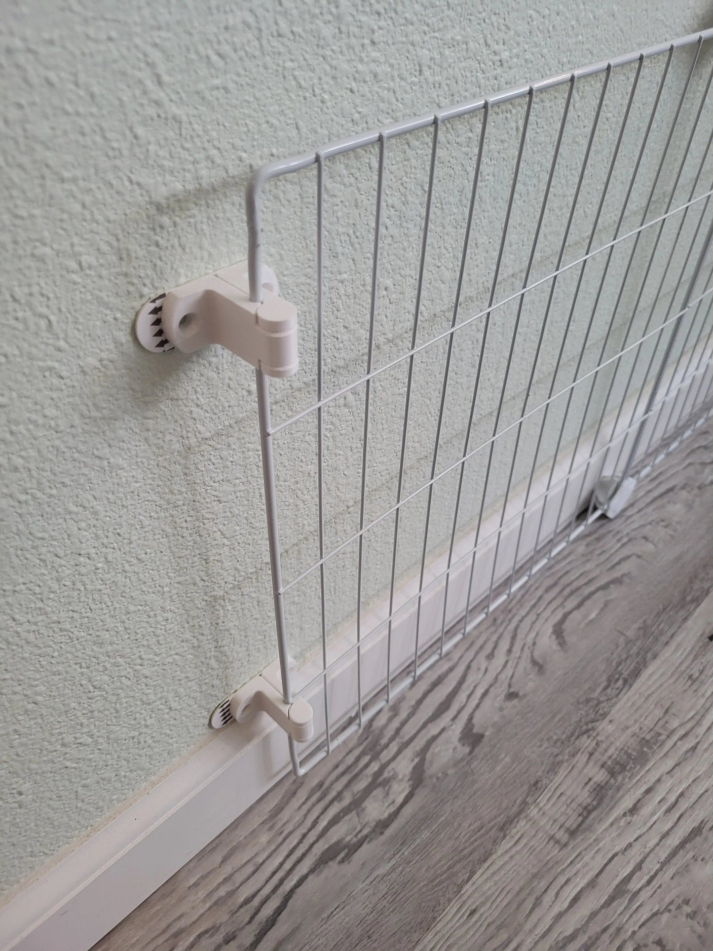 XPen Wall Mounting Brackets - Heavy Duty Pet Pen Hardware (4-Pack)