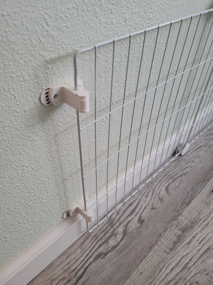 XPen Wall Mounting Brackets - Heavy Duty Pet Pen Hardware (4-Pack)