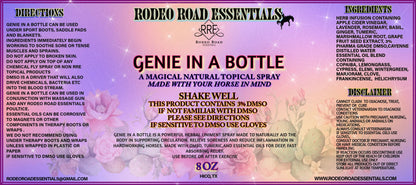 Genie In A Bottle Spray – Deep Relief Herbal Liniment for Performance Horses