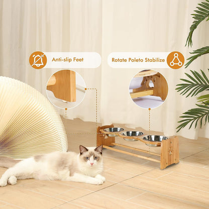 Elevated Dog Bowls for Cats and Dogs