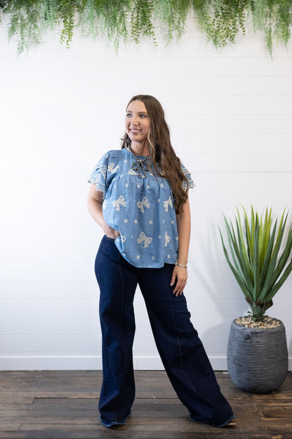 All Tied Up Bow Top - Medium remaining