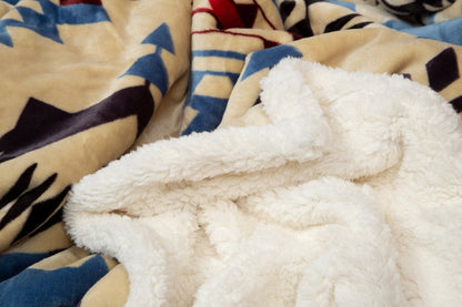 Blue River Plush Throw