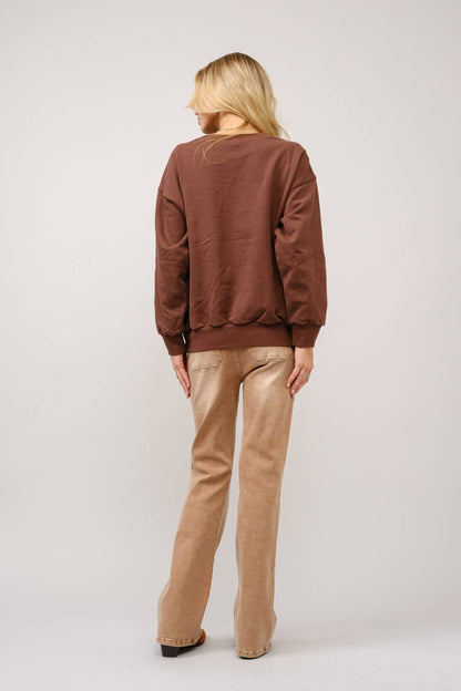 Bull Rider Embroidered Sweatshirt