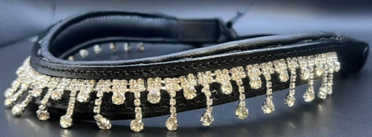 Rhinestone Cascade Browband