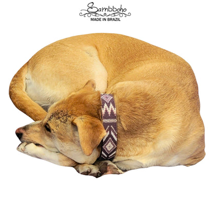 Charlotte Sambboho dog collar (made to order)