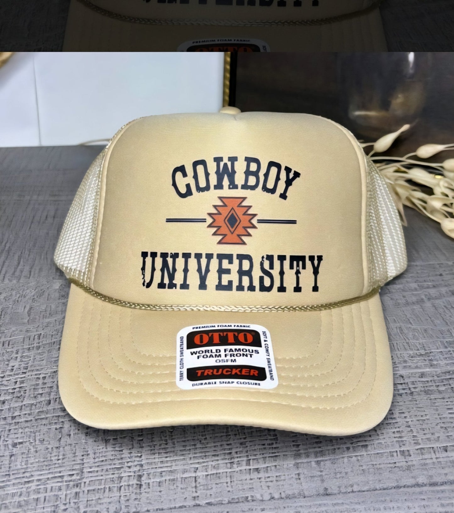 Cowboy University Trucker Hat 