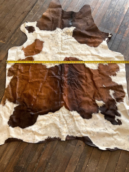 Cowhide Rug - 6.5 ft by 4.5 ft.