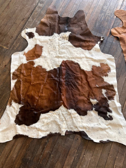 Cowhide Rug - 6.5 ft by 4.5 ft.
