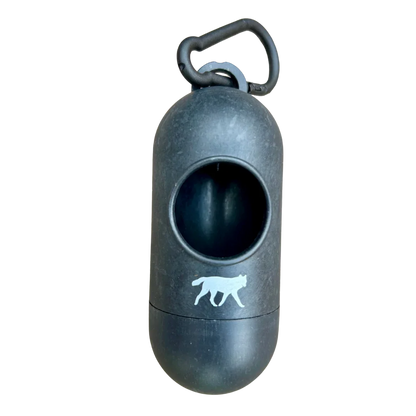 bamboo poop bag dispenser + compostable roll