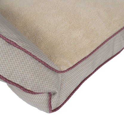 GreenDog Bolster Bed- Checkered Wave