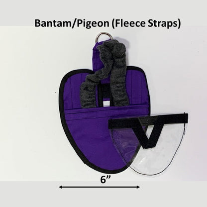 Hen Holster Bird Diaper/Harness (chicken diaper, duck diaper, pigeon diaper with Removable Vinyl Liner)