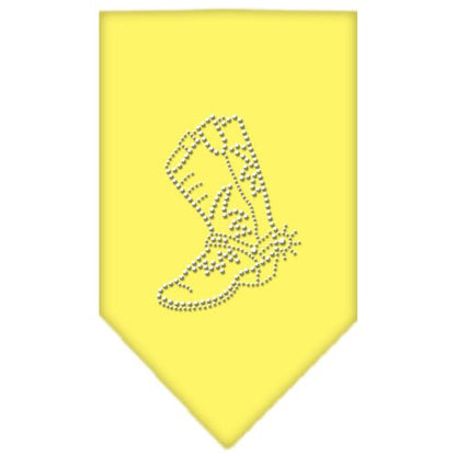 Pet and Dog Bandana Rhinestone, "Boot"