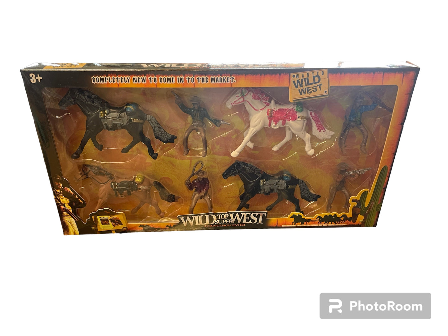 WILD WEST COWBOYS AND HORSES