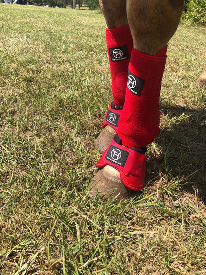 Red Bell Boots
