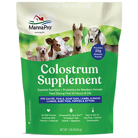 COLOSTRUM SUPPLEMENT LIVESTOCK 16Oz