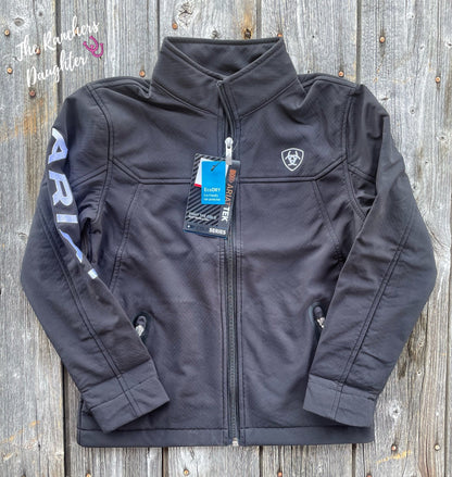 Ariat Kids New Team Black Softshell Jacket