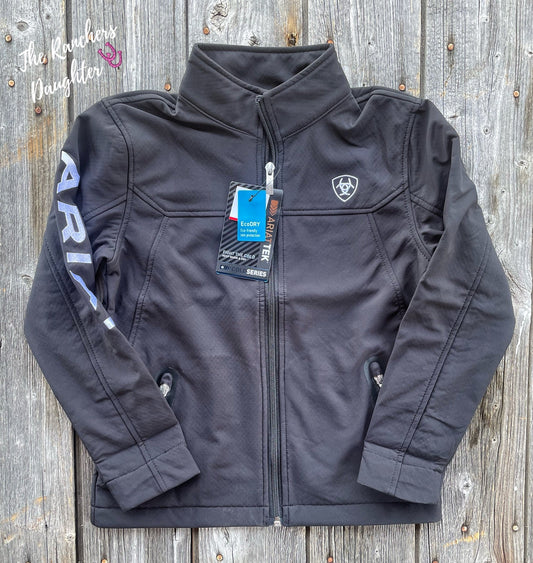 Ariat Kids New Team Black Softshell Jacket