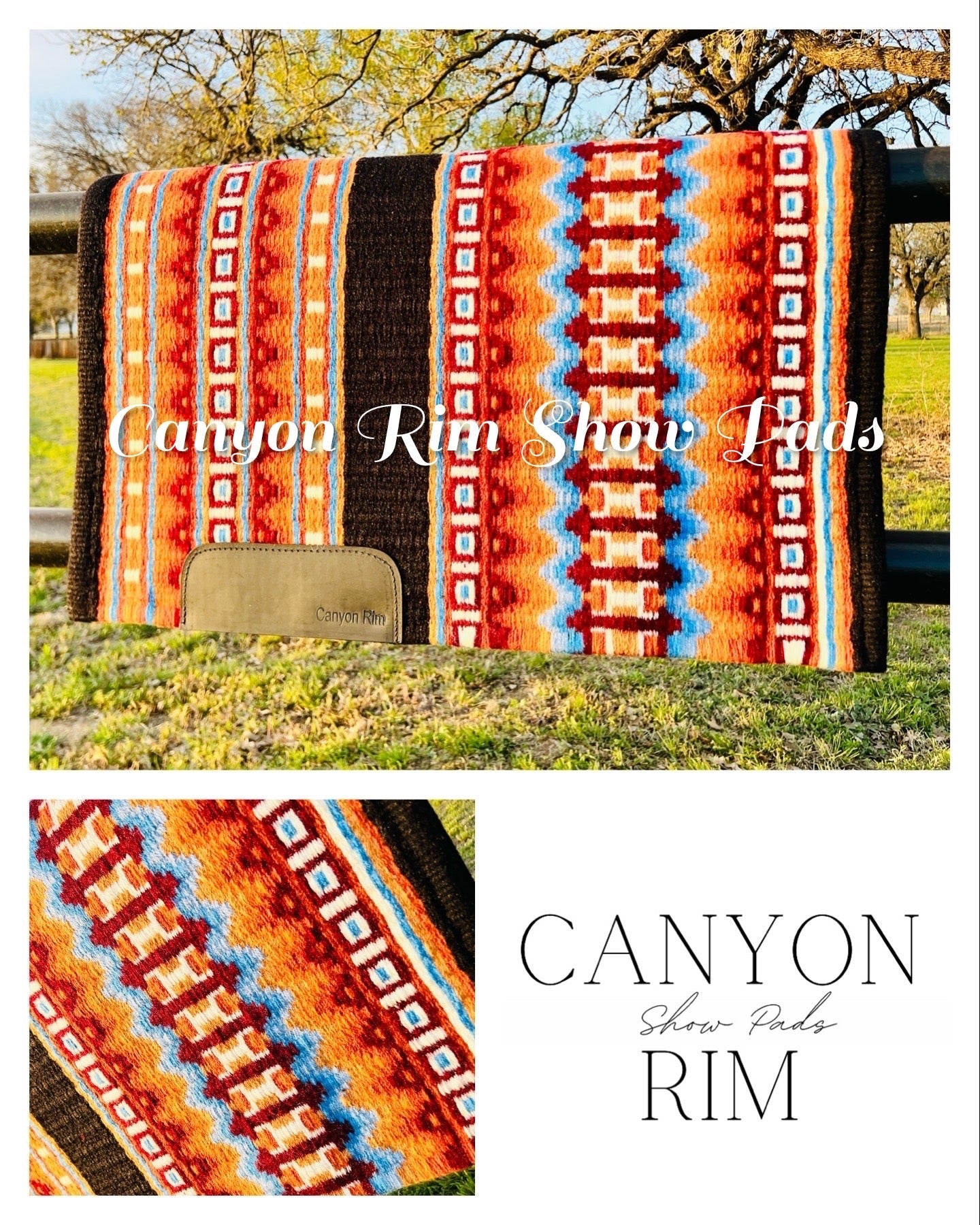 Beautiful custom designs show pad