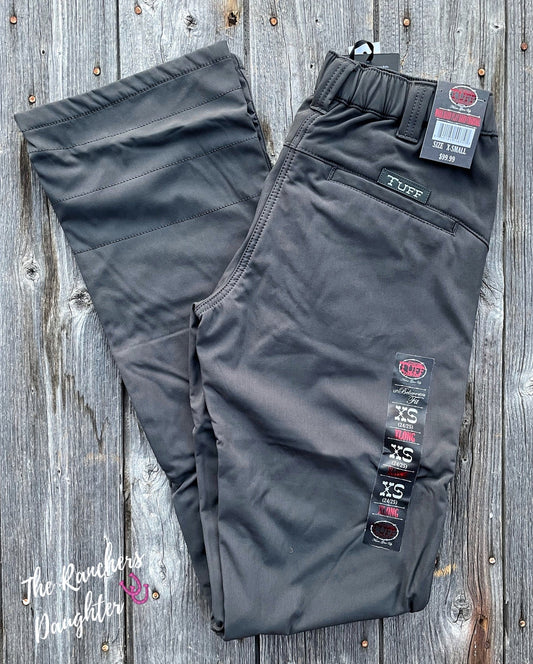 Charcoal Cowgirl Tuff Work Hard Play Hard