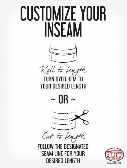 Charcoal Cowgirl Tuff Work Hard Play Hard