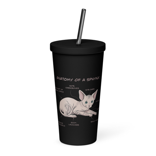 "ANATOMY OF A SPHYNX" TUMBLER