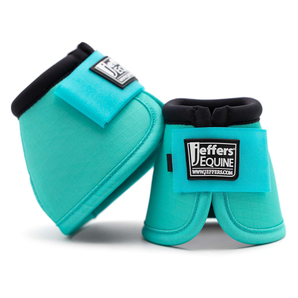 Jeffers No-Turn Bell Boots for Horses, Solid Colors, 2 Count
