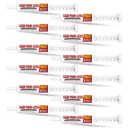 Jeffers Pain-Less Pain Relief Paste for Horses, 3 Dose Syringe