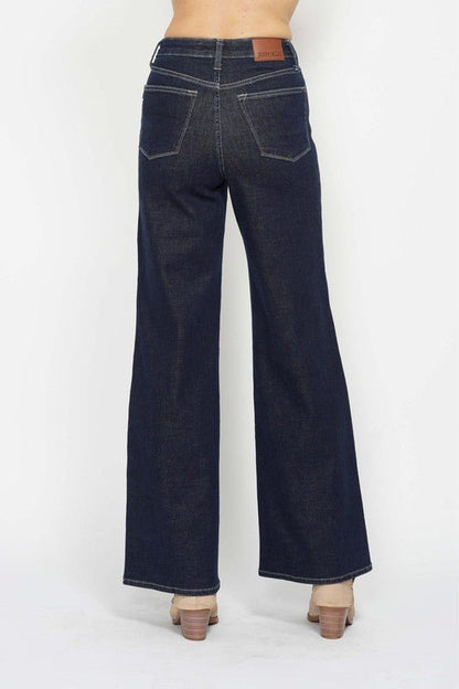 Judy Blue Retro Wide Leg Jeans 7 and 9 remains
