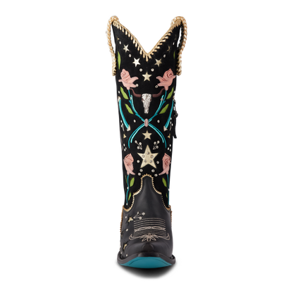 Stars Align Boot - Jet Black & Ceramic Crackle