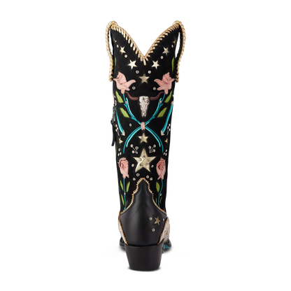Stars Align Boot - Jet Black & Ceramic Crackle