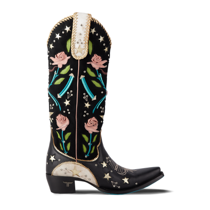 Stars Align Boot - Jet Black & Ceramic Crackle