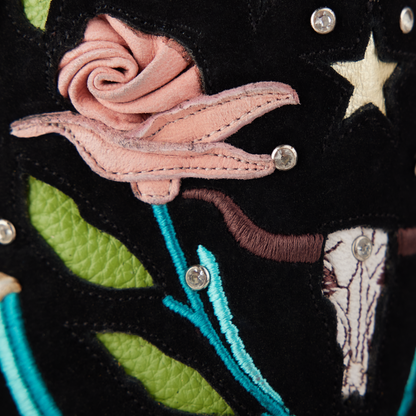 Stars Align Boot - Jet Black & Ceramic Crackle