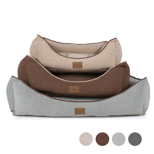 Microfiber Kuddle Lounge Comfort Dog Bed