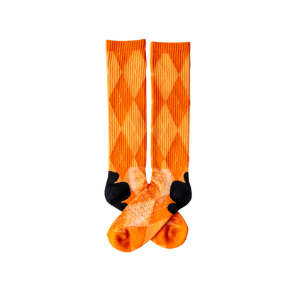 Orange Outlaw Performance Boot Socks