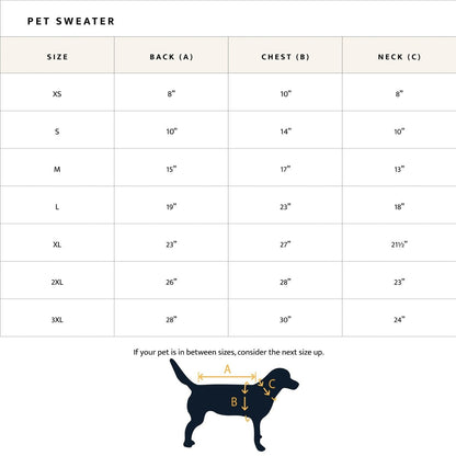 Pendleton Knitted Dog Sweater