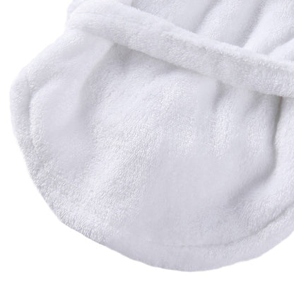 Luxury Soft Pet Dog Puppy Hooded Bathrobe