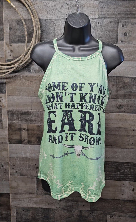 Baha Ranch What Happened to Earl Women's Tank Top