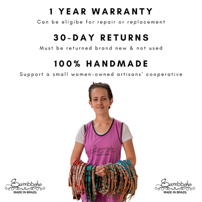 Tiger Sambboho dog collar (animal print collection)