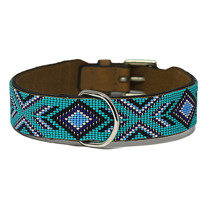 Saint Tropez Sambboho dog collar (with center D-ring)